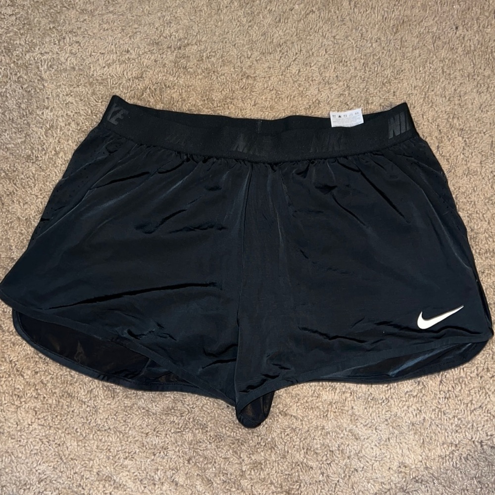 Nike Dri-Fit Black Womens Shorts Large